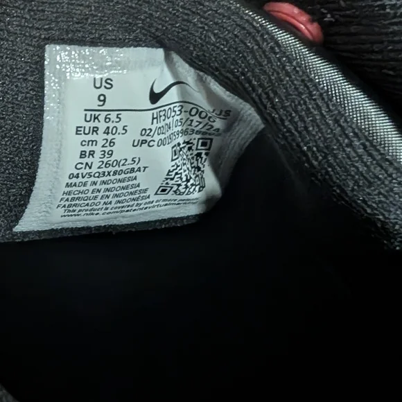 Nike Air Max Portal Women's sz 9 in Black, Volt & Hot Punch - Picture 8 of 15